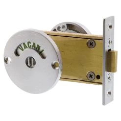 Astra MIB-RTS52T Disabled Turn Mortice Toilet Indicator Bolt - Satin Chrome