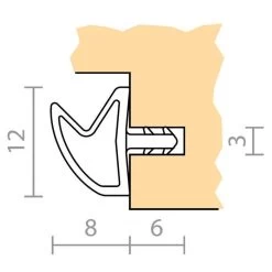 Raven RP600 TPE Weather Strip