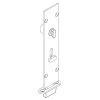 Brio 456E - Lockable Semi-Recessed Flush Bolt - Satin Nickel - 190mm -Security Door Locks brio 456e sn 1