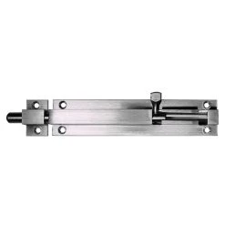 Legge 1751 - Long Throw Barrel Bolt - Satin Chrome Plate - 150mm