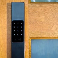 Dormakaba The Grange Entrance Pull Handle With Digital Door Lock - Black -Security Door Locks dk grange blk 3