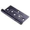 Dormakaba Ball Bearing Fixed Pin Fast Fix Hinge - Timber Doors - Black - 100x70x2.5mm -Security Door Locks dkh100 70tf blk 1