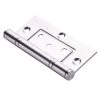 Dormakaba Ball Bearing Fixed Pin Kinked Fast Fix Hinge - Timber Door - Satin Stainless Steel - 100x70x2.5mm -Security Door Locks dkh100 70tfk sss 1