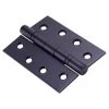 Dormakaba Ball Bearing Fixed Pin Butt Hinge - Black - 100x75x2.5mm -Security Door Locks dkh100 75bb blk 1