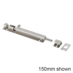 Dormakaba 2750 - Barrel Bolt - Satin Nickel Plate