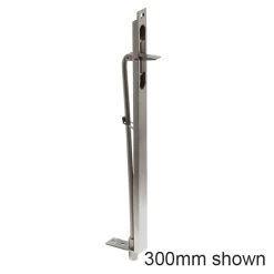 Dormakaba 2901 - Flush Bolt - Satin Nickel Plate