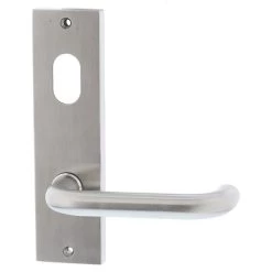 Dormakaba 6601-30 Internal Plate With Cylinder Hole And Lever - Satin Stainless Steel