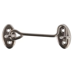 Emro 144 Anti Vandal Cabin Hook - Satin Stainless Steel - 100mm