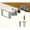 Fantom Defender Door Stop And Holder - Chrome Plate