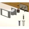 Fantom Defender Door Stop And Holder - Satin Chrome -Security Door Locks f t ftm def satin 1