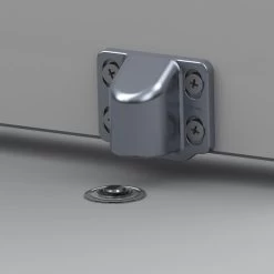 Fantom Door Stop No Hold Open For Hinged Doors - Fire - Satin Chrome Plate