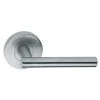 Gainsborough 105AME Amelia Lever Set On Round Rose - Satin Chrome 1 Gainsborough 105AME Amelia Lever Set On Round Rose - Satin Chrome -Security Door Locks ga105amesc 1