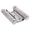 Howard F Hudson 4150-75 Double Action Spring Hinge - Satin Chrome - 75mm -Security Door Locks hf4150 75sc 1