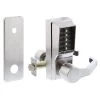 Dormakaba LR1011 Simplex Mechanical Push Button Lever Lock - Right Hand - Satin Chrome 2 Dormakaba LR1011 Simplex Mechanical Push Button Lever Lock - Right Hand - Satin Chrome -Security Door Locks kb lr1011 26d 41 scp 1