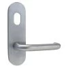 Dormakaba 101C-25 External Plate With Cylinder Hole And Lever Plate - Satin Chrome -Security Door Locks kb101c 25scp 1