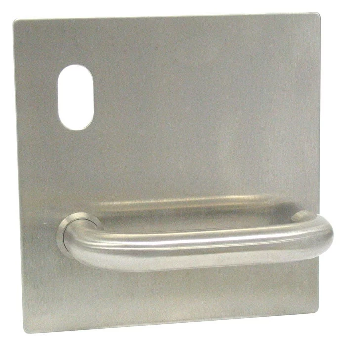 Dormakaba 1501C-20 External Flat Plate With Cylinder Hole And Lever - Left Hand - Satin Stainless Steel 3 Dormakaba 1501C-20 External Flat Plate With Cylinder Hole And Lever - Left Hand - Satin Stainless Steel