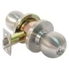 Dormakaba K70 Knob Classroom Lockset - Satin Stainless Steel -Security Door Locks kbk70sss70 1