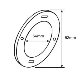Legge G2 Series Packing Ring Only 2 Pack - Satin Stainless Steel