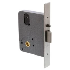 Legge L9N3SL Nightlatch Double Cylinder Mortice Lock - No Cylinders - Satin Chrome