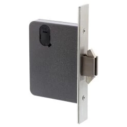 Legge L9S3SL Sliding Door Double Cylinder Mortice Lock - No Cylinders - Satin Chrome