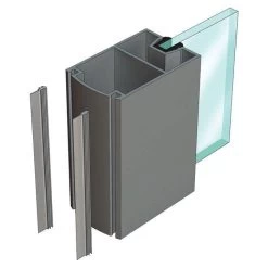 Kilargo IS0602si Silicone Rubber Perimeter Seal - 50M - Grey -Security Door Locks lo is0602si 50 3