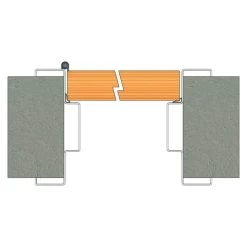 Kilargo IS1046si Silicone Rubber Perimeter Seal - 50M - Black -Security Door Locks lo is1046si 50 blk 4