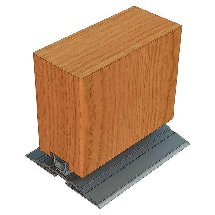 Kilargo IS3016si Door Bottom Seal 10mm - Clear Anodised Aluminium 4 Kilargo IS3016si Door Bottom Seal 10mm - Clear Anodised Aluminium - Image 2