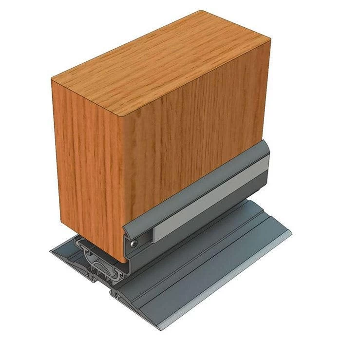 Kilargo IS3070si Door Bottom Seal 14mm - Clear Anodised Aluminium 4 Kilargo IS3070si Door Bottom Seal 14mm - Clear Anodised Aluminium - Image 2