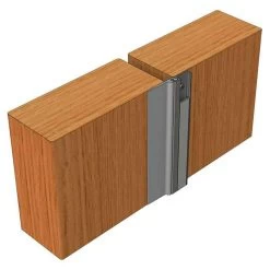 Kilargo IS3080si Door Bottom Seal 21mm - Clear Anodised Aluminium -Security Door Locks lo is3080 3