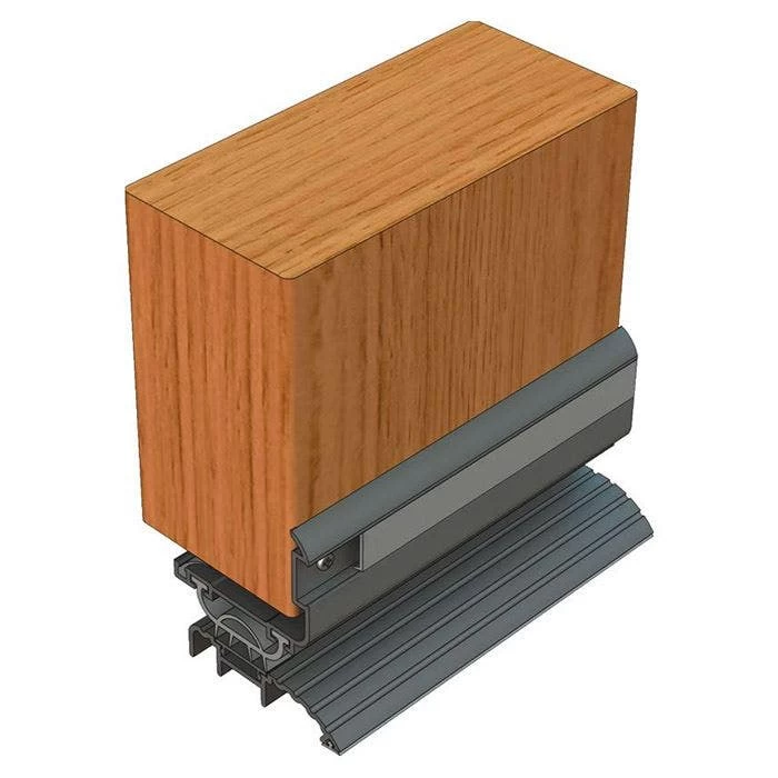 Kilargo IS3100si Door Bottom Seal 24mm - Clear Anodised Aluminium 4 Kilargo IS3100si Door Bottom Seal 24mm - Clear Anodised Aluminium - Image 2