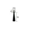 Kilargo IS5110B Brush Seal 13mm - Brush Only -Security Door Locks lo is5110b 1