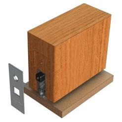 Kilargo IS8010si Automatic Door Bottom Seal - Clear Anodised Aluminium -Security Door Locks lo is8010si 3