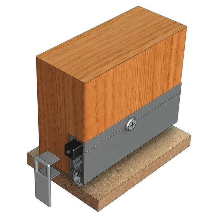 Kilargo IS8011si Automatic Door Bottom Seal - Clear Anodised Aluminium 5 Kilargo IS8011si Automatic Door Bottom Seal - Clear Anodised Aluminium - Image 3