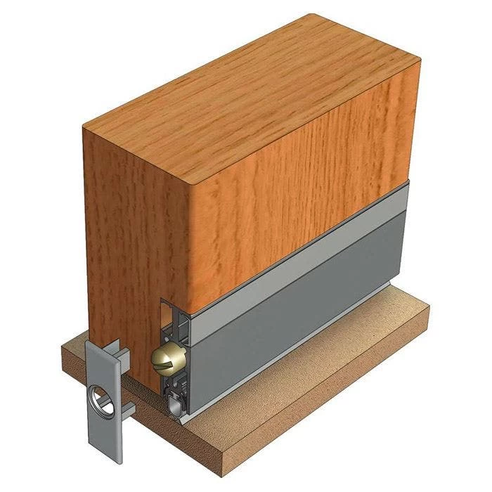 Kilargo IS8035si Automatic Door Bottom Seal - Clear Anodised Aluminium 4 Kilargo IS8035si Automatic Door Bottom Seal - Clear Anodised Aluminium - Image 2