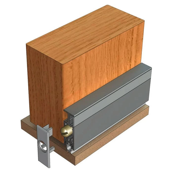 Kilargo IS8035si Automatic Door Bottom Seal - Clear Anodised Aluminium 5 Kilargo IS8035si Automatic Door Bottom Seal - Clear Anodised Aluminium - Image 3