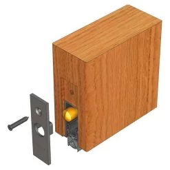 Kilargo IS8100si Automatic Door Bottom Seal - Clear Anodised Aluminium -Security Door Locks lo is8100si 3