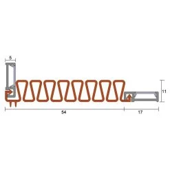 Kilargo IS9070 Finger Guard - Clear Anodised Aluminium