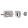 Lockwood 001-1L1 Lever Deadlatch - Satin Chrome Pearl -Security Door Locks lw001 1l1sp 1