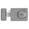 Lockwood 001-3K1 Double Cylinder Deadlatch - Satin Chrome Pearl -Security Door Locks lw001 3k1sp 1