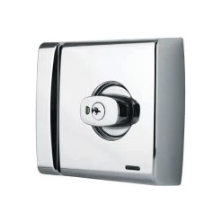 Lockwood 001T Touch Keyless Rimlock - Chrome Plate - Display Pack -Security Door Locks lw001t 1k1cpdp 3