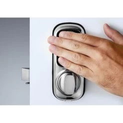 Lockwood 001T Touch Keyless Rimlock - Chrome Plate - Display Pack -Security Door Locks lw001t 1k1cpdp 4