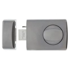 Lockwood 002 Single Cylinder Deadlatch - Satin Chrome Pearl