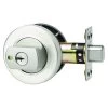 Lockwood 005 Double Cylinder Deadbolt - Satin Chrome Pearl - Display Pack -Security Door Locks lw005 b1spdp 1