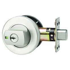 Lockwood 005 Double Cylinder Deadbolt - Satin Chrome Pearl - Display Pack