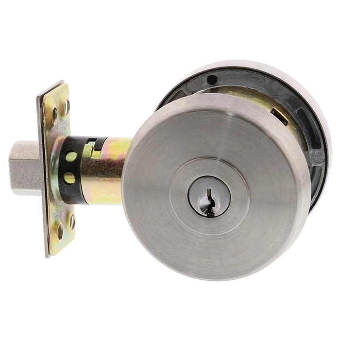 Lockwood 005 Deadbolt - Satin Stainless Steel - Display Pack 4 Lockwood 005 Deadbolt - Satin Stainless Steel - Display Pack - Image 2