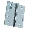 Lockwood Fixed Pin Butt Hinge - Polished Stainless Steel - 100x100x2.5mm -Security Door Locks lw10000fppss 1