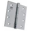 Lockwood Fixed Pin Butt Hinge - Satin Stainless Steel - 100x100x2.5mm