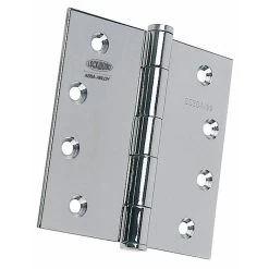 Lockwood Fixed Pin Butt Hinge - Satin Stainless Steel - 100x100x2.5mm