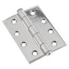 Lockwood Loose Pin Butt Hinge - Polished Stainless Steel - 100x75x2.5mm -Security Door Locks lw10075lppss 1