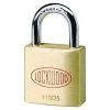 Lockwood 110 - 25mm Brass Padlock - 15mm Shackle - Display Pack -Security Door Locks lw110 25 115 dp 1